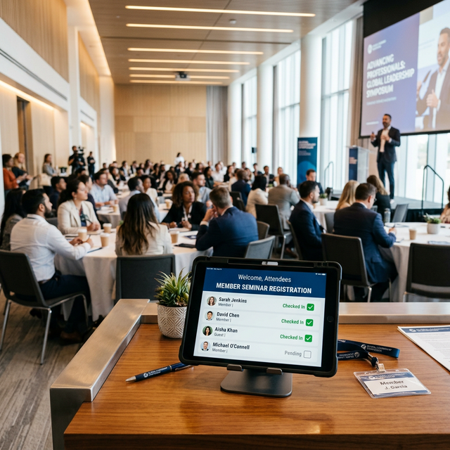 Profesjonelt organisert medlemsseminar